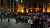 Поліцейські спецпризначенці із застосуванням водометів і сльозогінного газу відтіснили протестувальників від парламенту Грузії