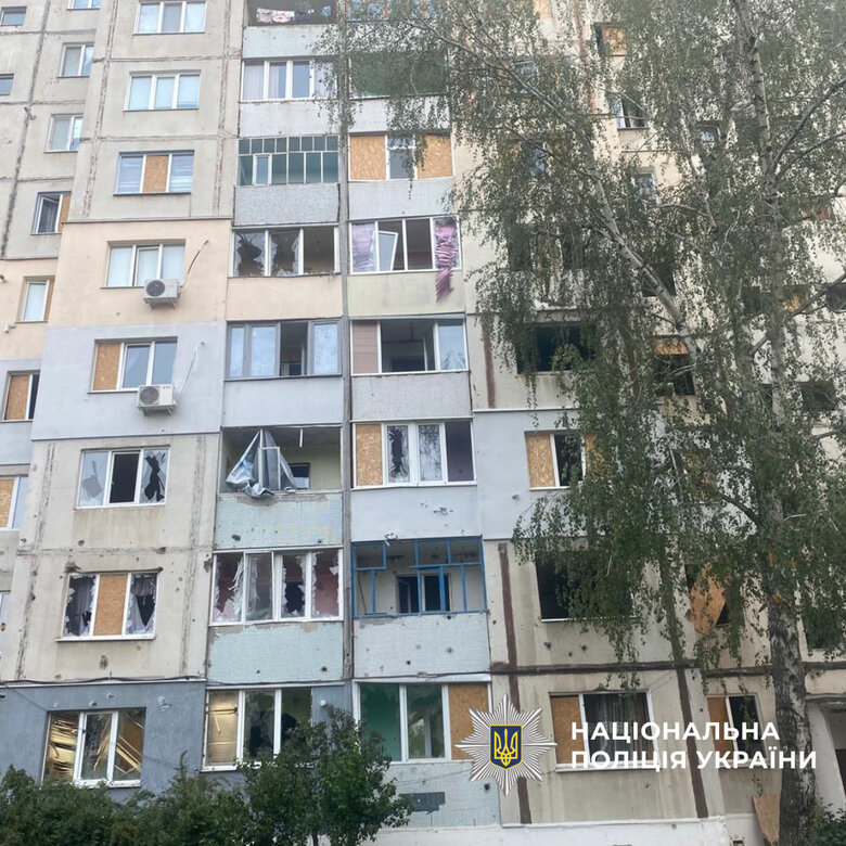 Consequences of shelling in the Kharkiv region
