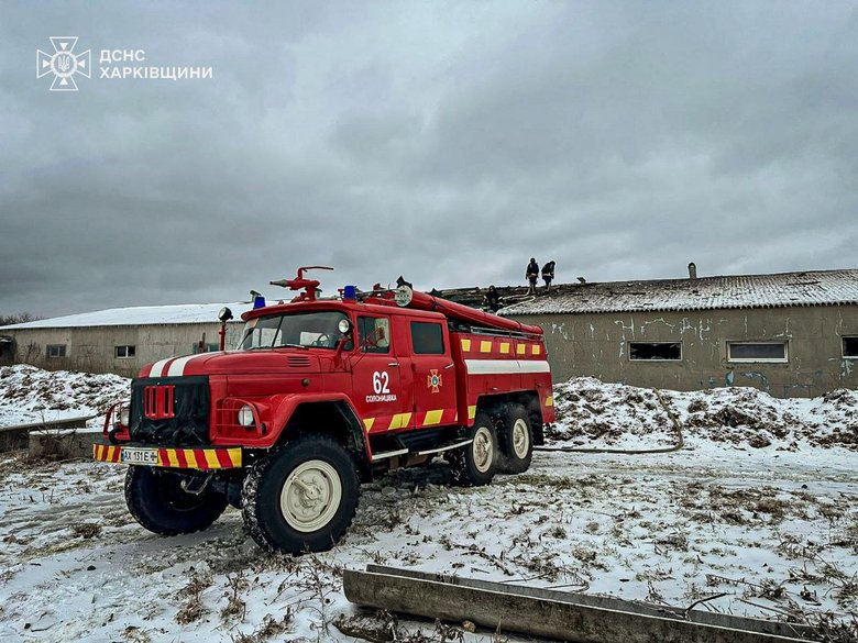 Удар РФ по фермі на Харківщині