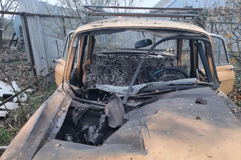 Shelling of the Nikopol district