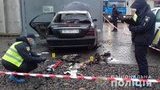 На Львівщині спалили "Мерседес" кандидата на пост глави ОТГ Веселого, - поліція. ФОТОрепортаж