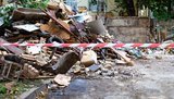 Потужний вибух на Тургенєвській: зруйновано три гаражі, причина - витік газу. ВІДЕО+ФОТОрепортаж