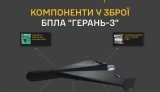 Іноземні компоненти у БпЛА Герань