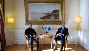 Zelenskyy meets with Finnish Prime Minister Orpo to discuss defence support for Ukraine. VIDEO