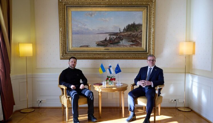 Zelenskyy meets with Finnish Prime Minister Orpo to discuss defence support for Ukraine. VIDEO