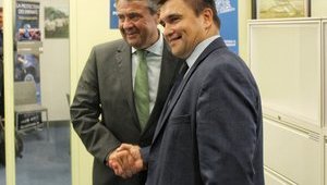 Клімкін і голова МЗС Німеччини Габріель обговорили введення миротворчої місії ООН на Донбас. ФОТО