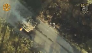 41-я ОМБр ликвидировала танк, орудия и личный состав оккупантов. ВИДЕО