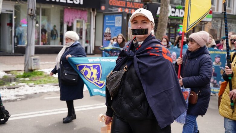 акция в поддержку пленных в Николаеве