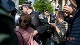 В центре Киева задержали протестующих против шествия коммунистов. ФОТОрепортаж+ВИДЕО