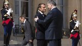 порошенко макрон
