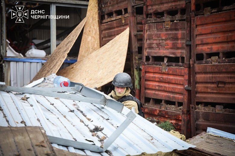 Russian attack on Chernihiv