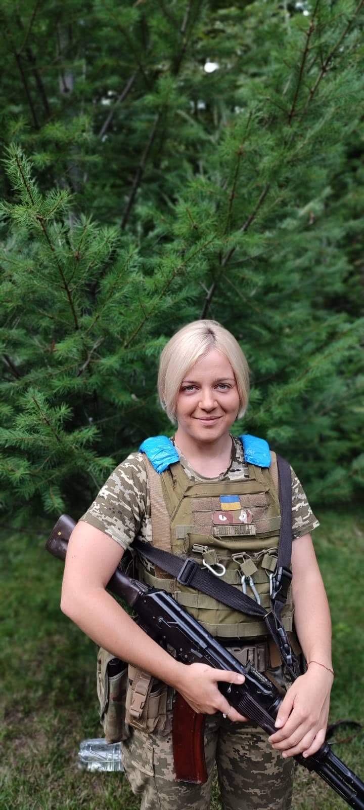 Позивний Кнопа: У мене в планах навіть після нашої перемоги залишитися в лавах ЗСУ. Я зрозуміла, що це моє. І як би дивно це не прозвучало, але війна затягує 02