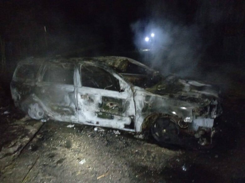 У селі Богуславка внаслідок російського обстрілу згорів медичний автомобіль
