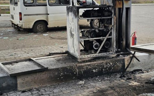 Російський дрон вдарив по АЗС у Харківській області, троє поранених, – поліція. ФОТО