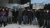 В Тернополе бунтуют студенты. ФОТОрепортаж