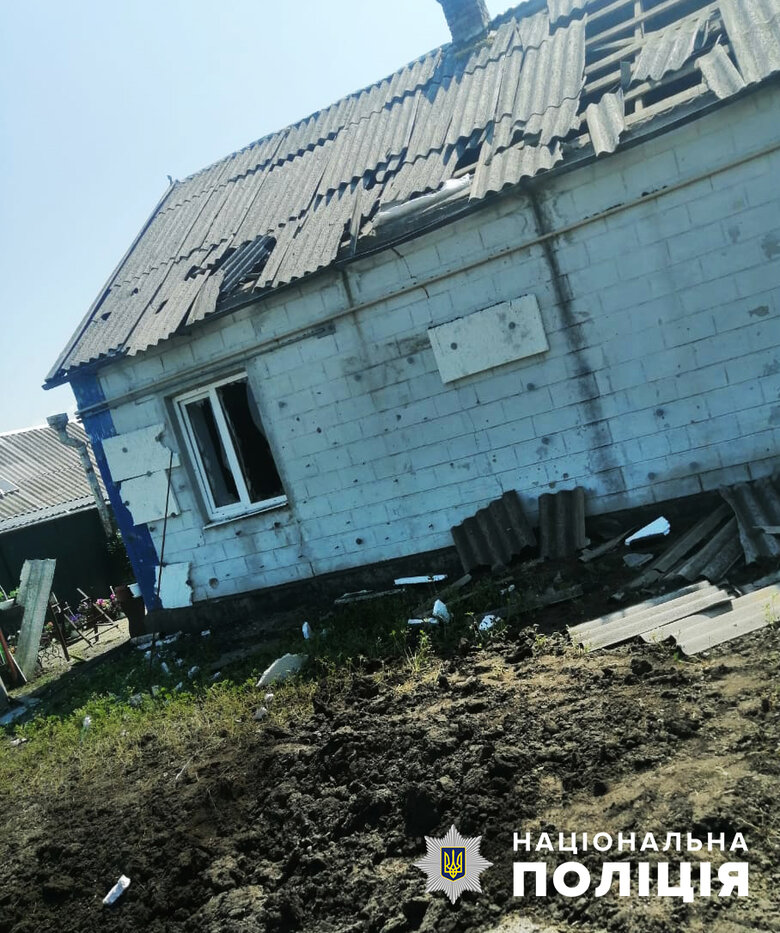 Consequences of enemy shelling of Zaporizhzhia region 05