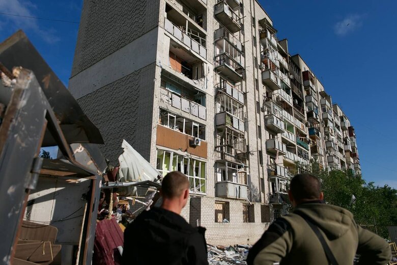 Сміла після обстрілу