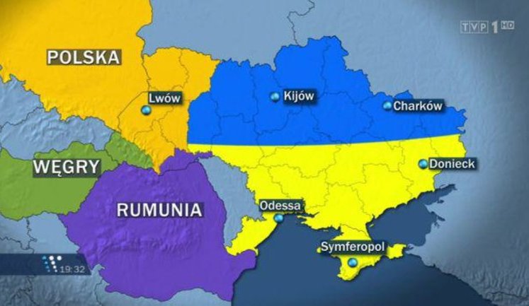 Госдума предложила разделить Украину между Россией и Польшей. ФОТО