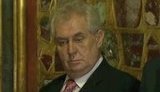 Президент Чехии в стельку напился в посольстве России. ВИДЕО