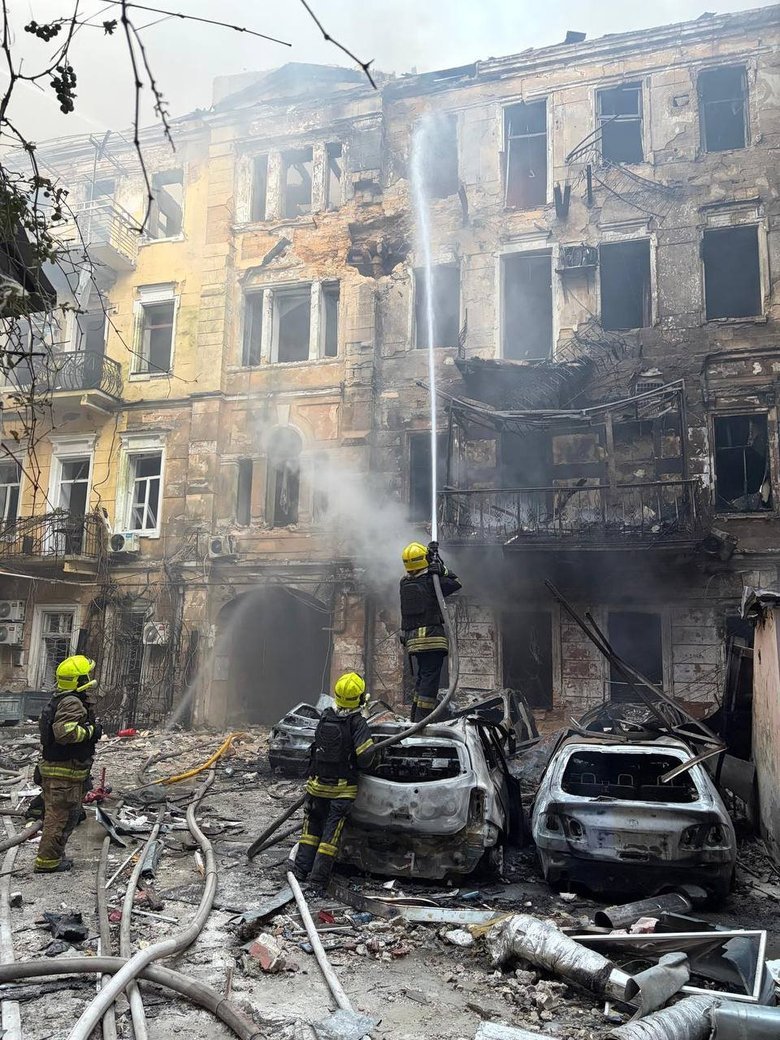 Одеса після обстрілу