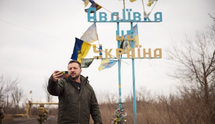 Zelenskyy visited positions of 110th Separate Mechanized Brigade in Avdiivka and awarded military. VIDEO&PHOTOS