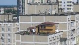 В Киеве уже застраивают крыши высоток. ФОТО