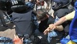 "День гнева" милиционеров: как спецназ разогнал митингующих против Януковича, Азарова, Литвина и их подчиненных. ФОТОрепортаж