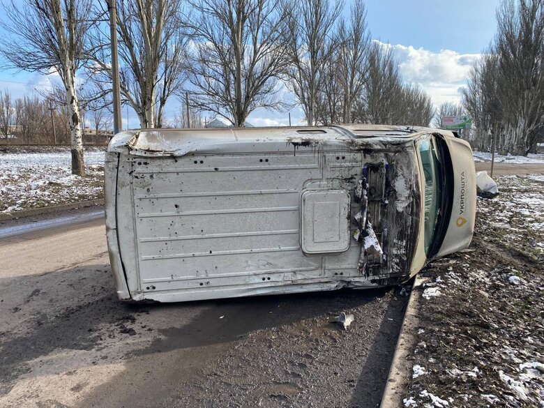 РФ атакувала авто Укрпошти під Покровськом