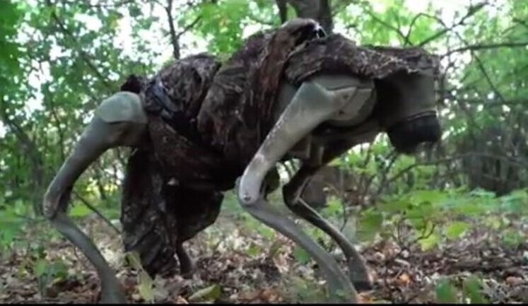 Бойовий робопес на службі українських військових. ВIДЕО