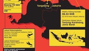 Indonesia’s Lion Air Boeing-737 crashes into sea off Java coast. PHOTOS