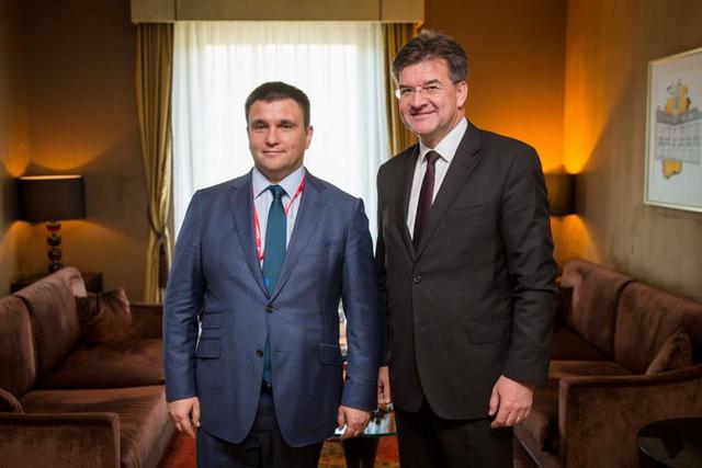 Клімкін провів зустріч із главою МЗС Словаччини Лайчаком 01