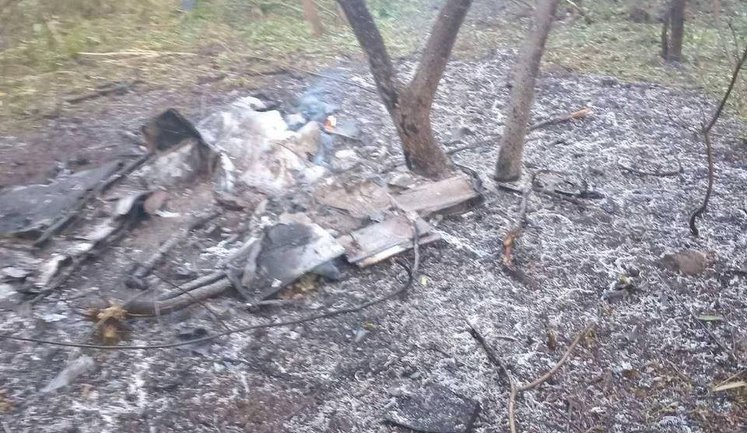 One of industrial facilities in Poltava region was attacked by Russian forces. PHOTO