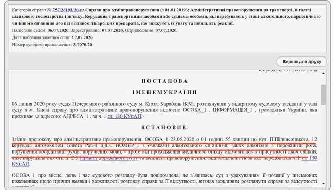 Скандальну дочку судді Константинової затримували пяною за кермом, - журналістка Моторевська 01