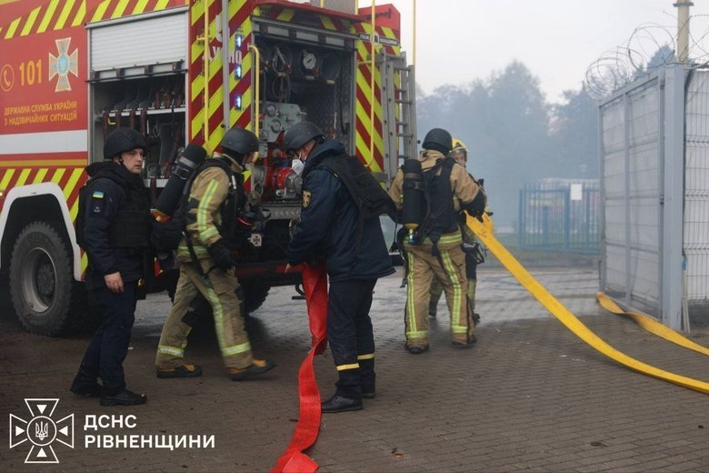 удар по эпицентру в Дубно