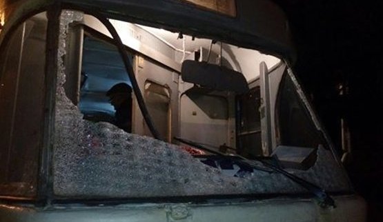 обстрел днепр трамвай