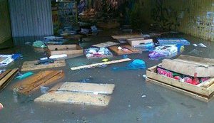 В Киеве потоп - переходы и улицы под водой. ФОТОрепортаж