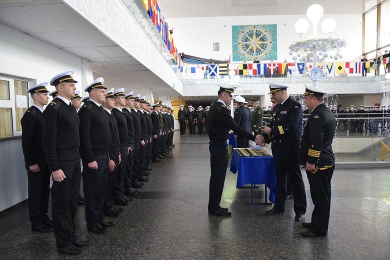 Випуск лейтенантів ВМС України відбувся в Одесі 03