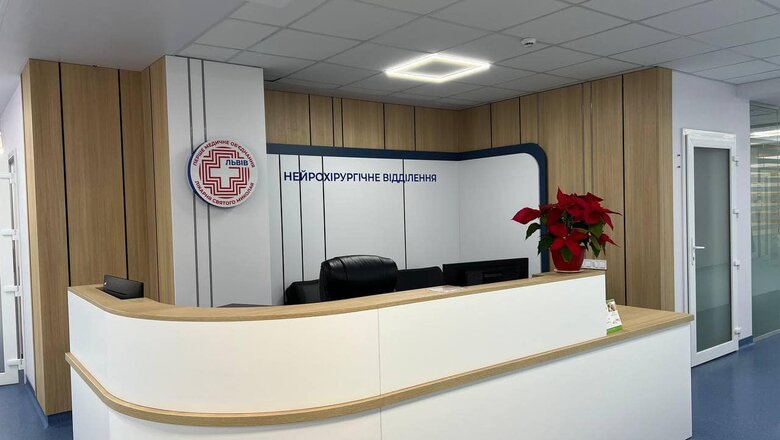 Upgraded pediatric neurosurgery unit at Sv. Mykolai Children’s Hospital, made possible by philanthropist Viktoria Kostiuk