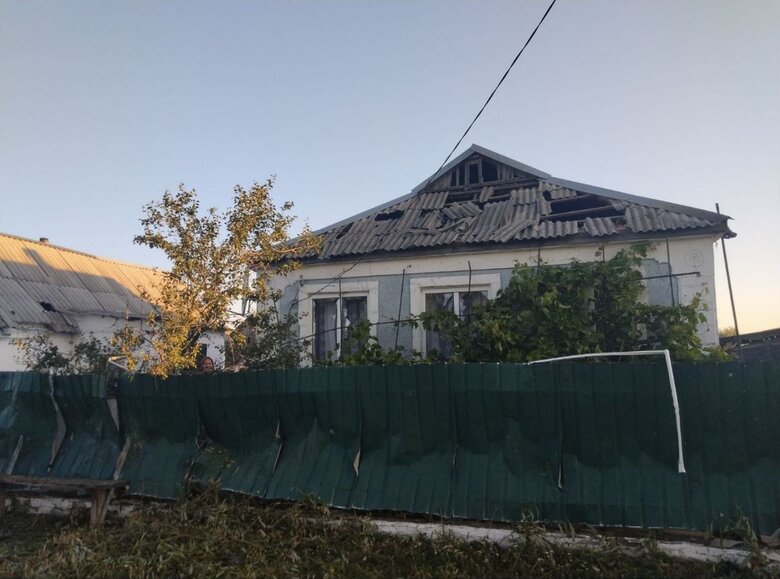Consequences of shelling in Donetsk region