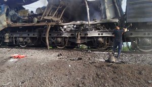 Russia attacked a freight train locomotive in the Dnipropetrovsk region