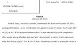 Суд США отклонил иск Луценко. ДОКУМЕНТ