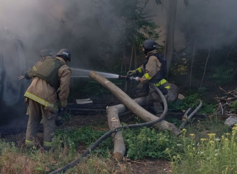 shelling of the Nikopol district