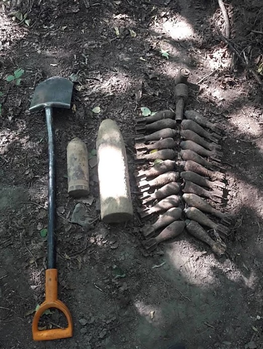 Мешканців і гостей Києва просять не гуляти на Лисій горі: знайдено багато боєприпасів 05