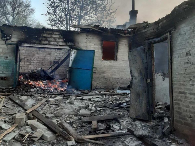 Атаки на Краматорский и Бахмутский районы Донецкой области