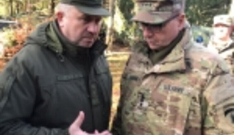 Аллеров і Ходжес обговорили можливість спільних навчань Нацгвардії і Збройних сил США в Європі