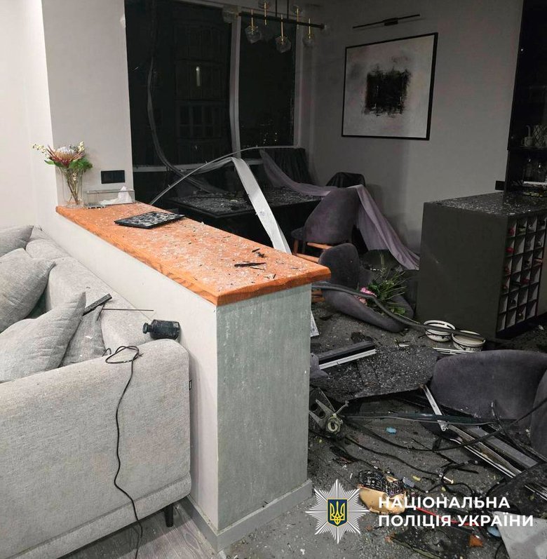 Two UAVs flew into buildings in Kyiv