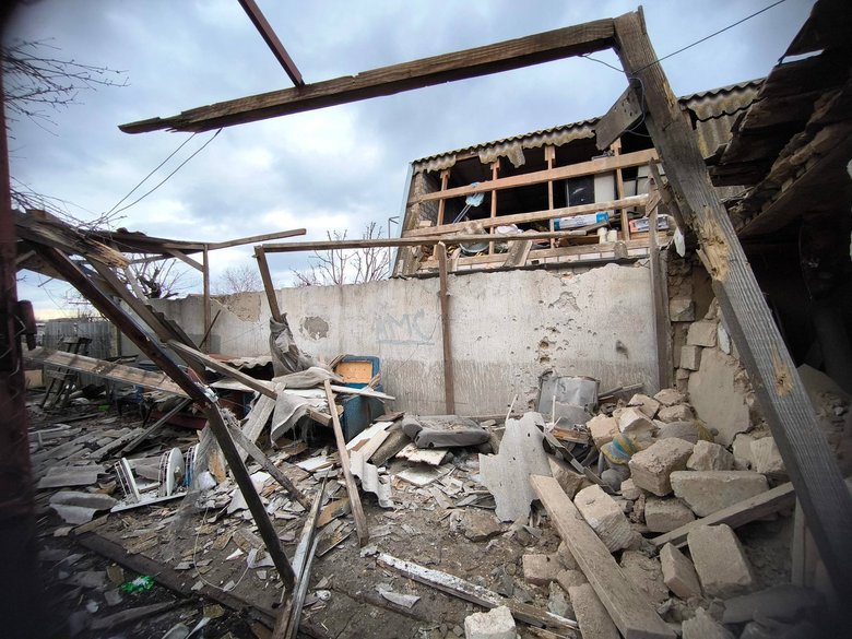 Shahed attack on Mykolaiv