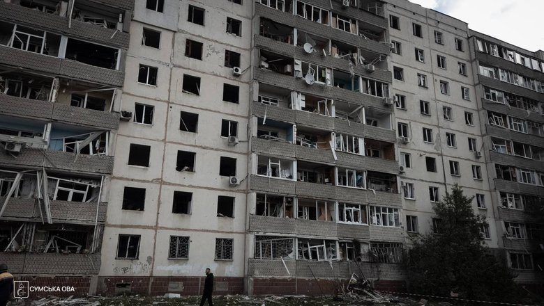 Strike on Sumy on 4 October