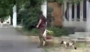 ТЦК забрали собаку в Одесі: поліція розслідує справу