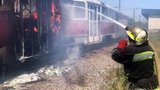 Трамвай с пассажирами загорелся на ходу в Кривом Роге. ВИДЕО+ФОТОрепортаж